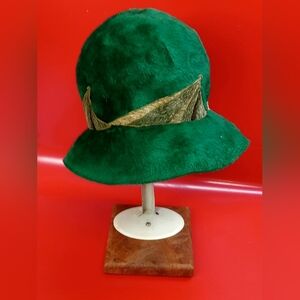 Vintage 50s Original Talbert Duchess, Italy. women's hat